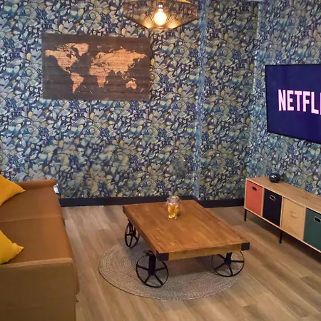 Détente à Saint-omer - Jacuzzi Privé, Terrasse, Centre-ville Et Parking Gratuit Apartamento