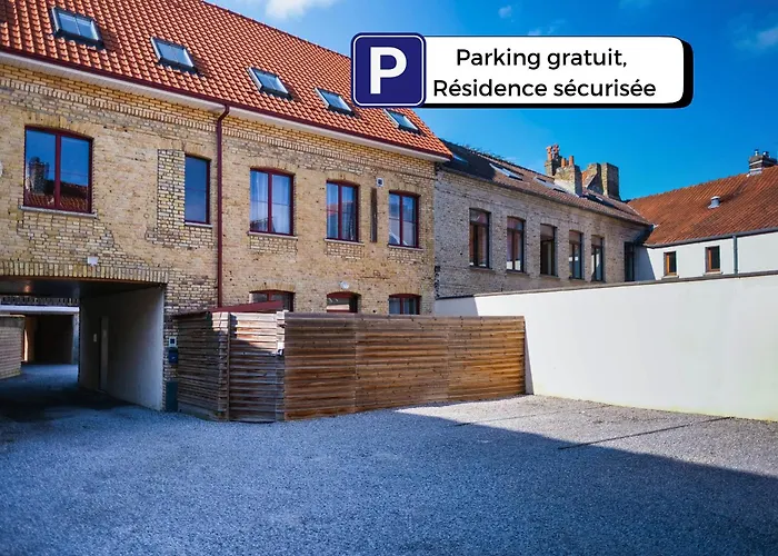 Sejour Detente A Saint-omer - Jacuzzi Prive, Terrasse, Centre-ville Et Parking Gratuit *
